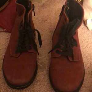 Burgundy Dr Martens